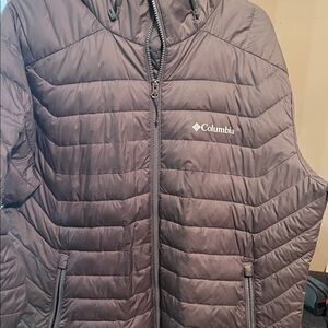 Columbia Dark Purple Quilted Jacket